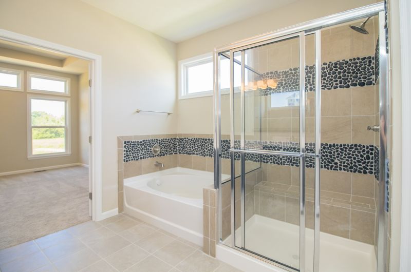 Bathroom Renovation with Glass Doors